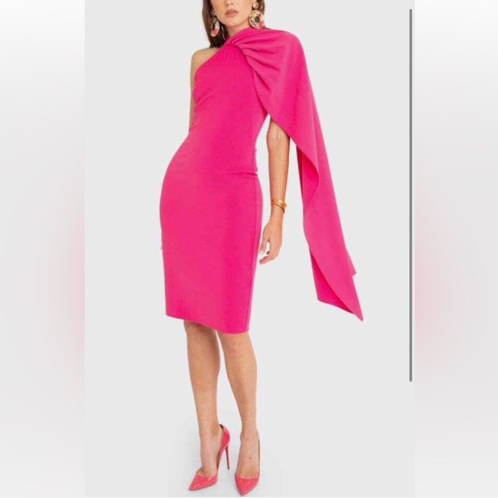 Black Halo Eve By Laurel Berman Zion Halterneck Dress Size 2 NWT